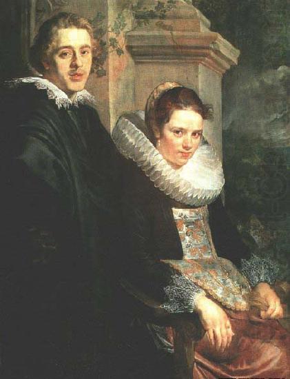 JORDAENS, Jacob Portrait of a Young Married Couple china oil painting image
